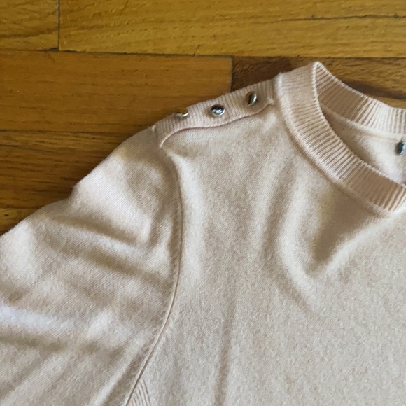 Pink T Shirt (With buttons on Shoulders) - Picture 2 of 5